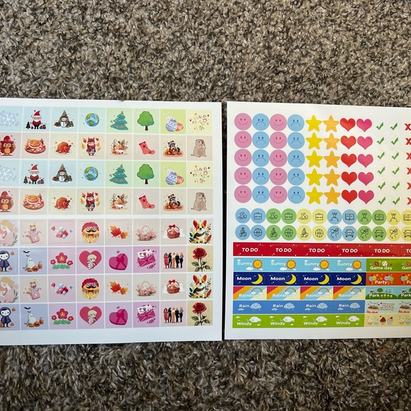 Colorful journal Sticker Set - Picture 2 of 4